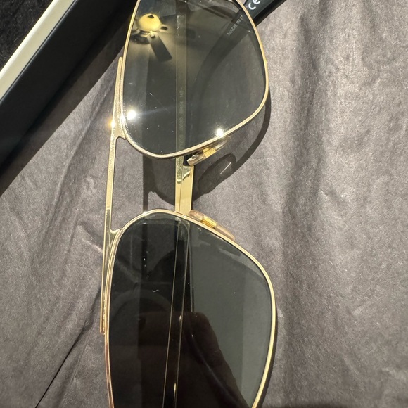 Givenchy GV Speed Metal Aviator Sunglasses Endura Gold - Picture 14 of 15